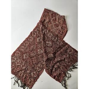 WORLD of GOOD Neck Scarf Wrap 100 % Wool Texture